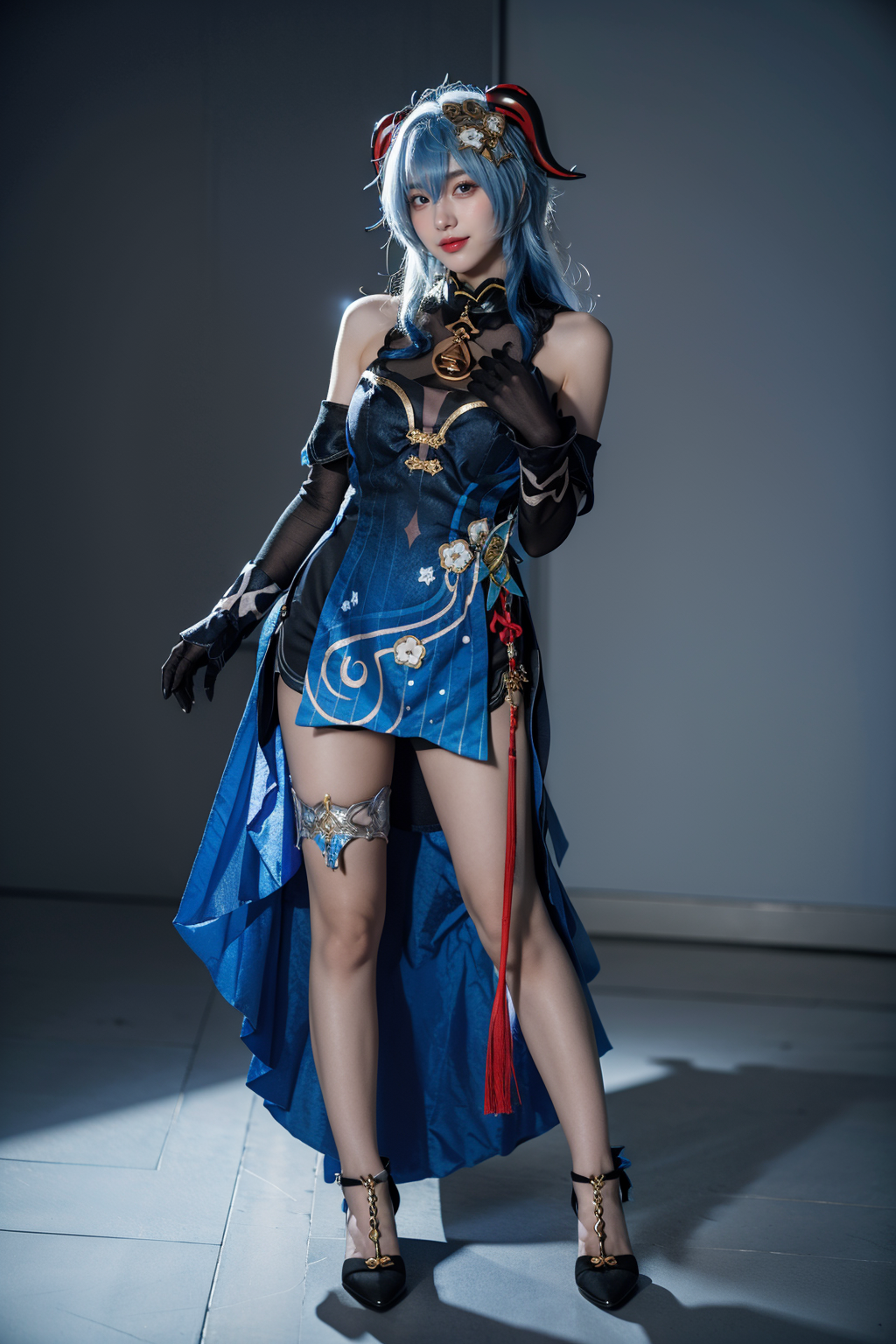 00080-167020532-best quality,masterpiece,realistic,photorealistic,1girl,solo,looking at viewer,smile,standing,full body,ganyu cosplay costume,ga.png